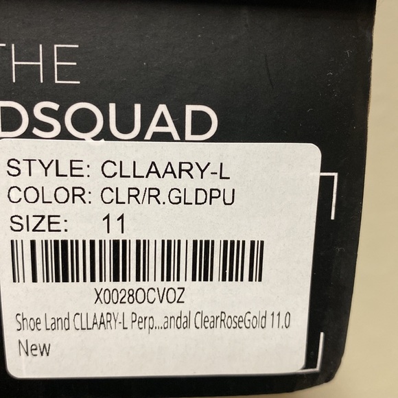 Clear chunky heel - Picture 7 of 9